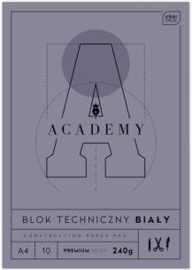 Opakowanie Blok techniczny A4 10 240g ACADEMY