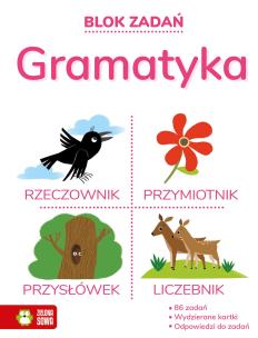 Okładka książki Blok zadań. Gramatyka 6+