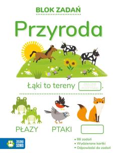 Okładka książki Blok zadań. Przyroda