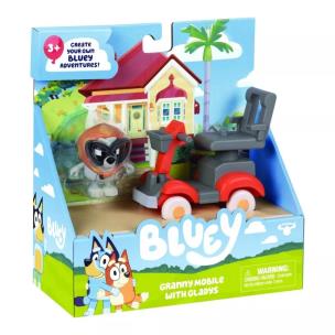 Opakowanie Bluey figurka Babcia Muffin + Babciomobil