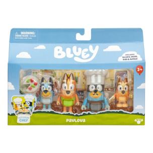 Opakowanie Bluey Figurka Czas na deser 4-pak