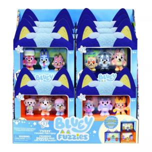 Opakowanie Bluey figurka Fuzzies Episode 3-pak mix