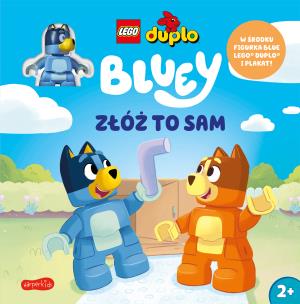 Okładka książki Bluey. Złóż to sam. Książki LEGO®