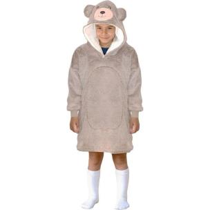Opakowanie Bluza koc Oversize Miś dla dziecka 7-12 lat