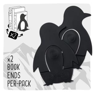 Opakowanie Book End 2 podpórki pod książki Pingwin
