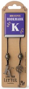Opakowanie Book Keepers zakładka do książki litera K