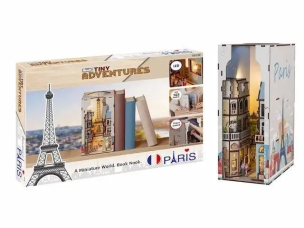 Book Nook - Paris: Tiny Adventures. Wydawca: Revell. Multiszop.pl Opakowanie Book Nook - Paris: Tiny Adventures