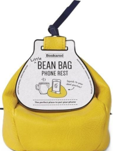 Opakowanie Bookaroo Bean Bag Pufa pod smartfon - żółta