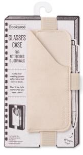 Opakowanie Bookaroo Glasses case uchwyt na okulary kremowy