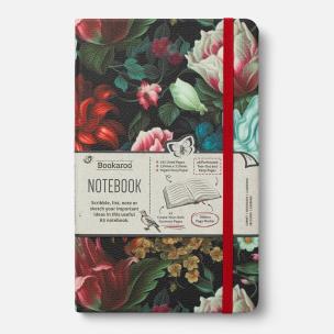 Opakowanie Bookaroo Notatnik Journal A5 - Ciemne kwiaty