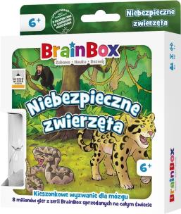BrainBox: Pocket - Niebezpieczne zwierzęta REBEL. Wydawca: Rebel. Multiszop.pl Opakowanie BrainBox: Pocket - Niebezpieczne zwierzęta REBEL