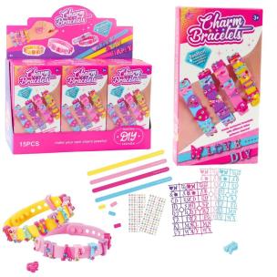 Opakowanie Bransoletki DIY zawieszki wzory litery