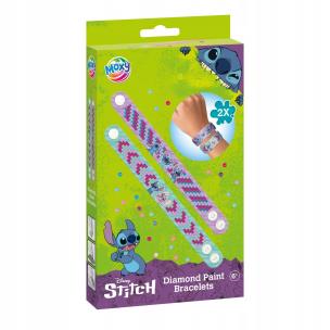 Bransoletki z haftem diamentowym Stitch. Wydawca: ANTELLA. Multiszop.pl Opakowanie Bransoletki z haftem diamentowym Stitch