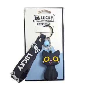 Opakowanie Breloczek z zawieszką 3D Lucky the Black Cat