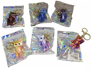 Opakowanie Brelok 3D miś MIX