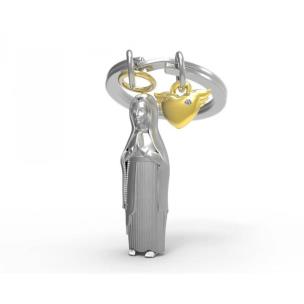 Opakowanie Brelok do kluczy 3D Matka Boża z sercem