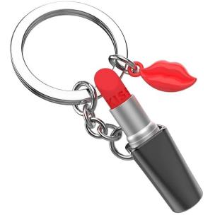 Opakowanie Brelok do kluczy 3D szminka z czerwonymi ustami