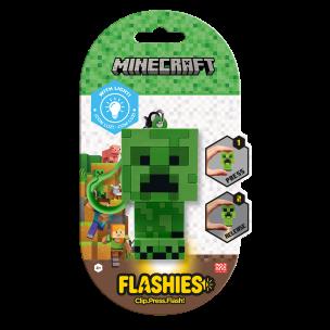 Opakowanie Brelok figurka  3D z latarką  LED Minecraft MC00067