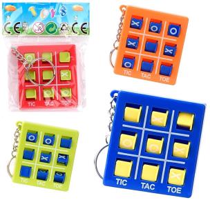 Brelok gra kółko i krzyżyk MIX. Wydawca: Trifox. Multiszop.pl Opakowanie Brelok gra kółko i krzyżyk MIX