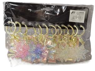 Opakowanie Brelok gwiazdka (12szt)