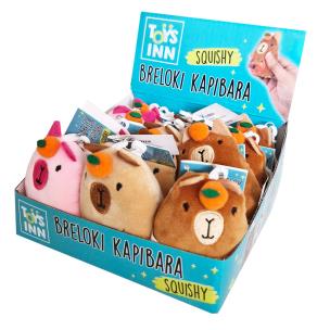 Brelok Kapibara ToysInn Squishy 1szt. mix. Wydawca: Stnux. Multiszop.pl Opakowanie Brelok Kapibara ToysInn Squishy 1szt. mix