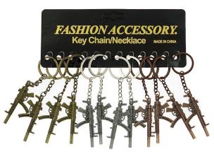 Opakowanie Brelok karabin metalowy 7cm (12szt)