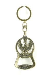 Opakowanie Brelok metalowy otwieracz z orłem 6cm