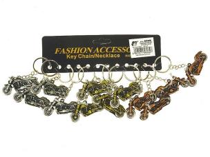 Opakowanie Brelok motcykl metalowy (12szt)