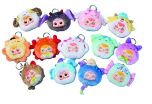 Opakowanie Brelok pluszak Zodiac Animals Blind Box