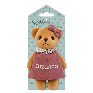 Opakowanie Brelok pluszowy miś - Zuzanna