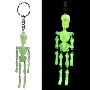 Opakowanie Brelok świecący w ciemności kościotrup