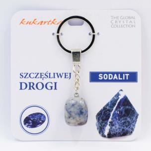 Brelok Szczęśliwej drogi sodalit. Wydawca: Kukartka. Multiszop.pl Opakowanie Brelok Szczęśliwej drogi sodalit