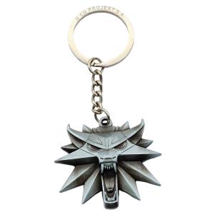Brelok The Witcher Wiedźmin Wolf Medallion. Wydawca: GOOD LOOT. Multiszop.pl Opakowanie Brelok The Witcher Wiedźmin Wolf Medallion