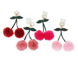 Opakowanie Brelok wisienki pluszowe MIX