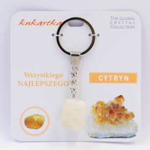 Brelok Wszystkiego najlepszego cytryn. Wydawca: Kukartka. Multiszop.pl Opakowanie Brelok Wszystkiego najlepszego cytryn