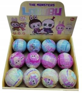 Brelok zawieszka do kluczy LABUBU królik w kuli 1szt.mix. Wydawca: Norimpex. Multiszop.pl Opakowanie Brelok zawieszka do kluczy LABUBU królik w kuli 1szt.mix