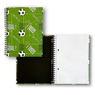 Opakowanie Brulion A5/80k TW na spirali kratka Goal! PENMATE