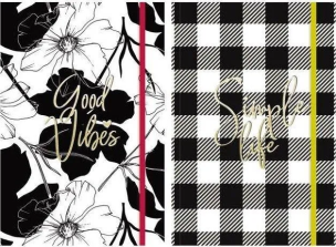 Opakowanie Brulion A5/96K kropka+linia Simple life