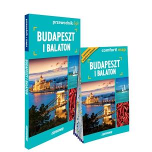 Okładka książki Budapeszt i Balaton light: przewodnik + mapa
