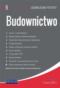 Okładka książki Budownictwo - ujednolicone przepisy
