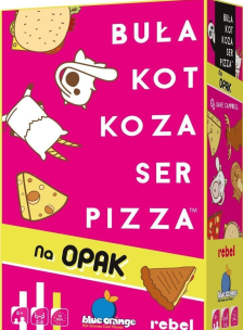 Opakowanie Buła, Kot, Koza, Ser, Pizza - Na opak