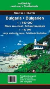 Okładka książki Bułgaria 1 : 440000 Mapa samochodowa