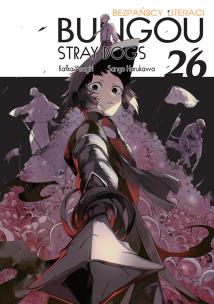 Bungou Stray Dogs. Tom 26. Autor: Kafka Asagiri, Sango Harukawa. Multiszop.pl Okładka książki Bungou Stray Dogs. Tom 26