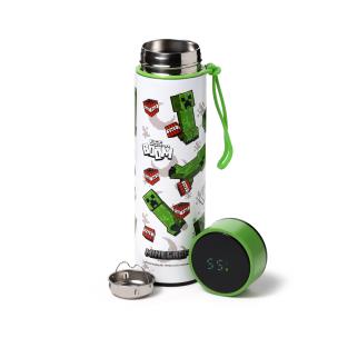 Opakowanie Butelka 530ml Minecrafta z termometrem BOT240