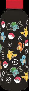 Butelka 800ml Pokemon 3D ze stali PK00043. Wydawca: Kids Euroswan. Multiszop.pl Opakowanie Butelka 800ml Pokemon 3D ze stali PK00043