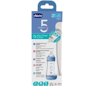 Opakowanie Butelka antykolkowa Perfect5 boy 240ml 2m+