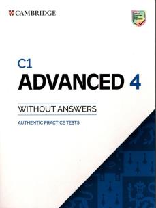 C1 Advanced 4 Student's Book without Answers. Wydawca: Cambridge University Press. Multiszop.pl Opakowanie C1 Advanced 4 Student's Book without Answers