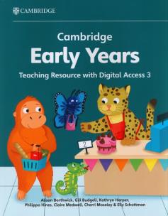 Okładka książki Cambridge Early Years Teaching Resource with Digital Access 3