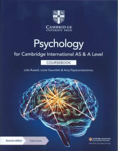 Okładka książki Cambridge Psychology for Cambridge International AS & A Level Coursebook with Digital Access