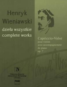Okładka książki Capriccio - Valse